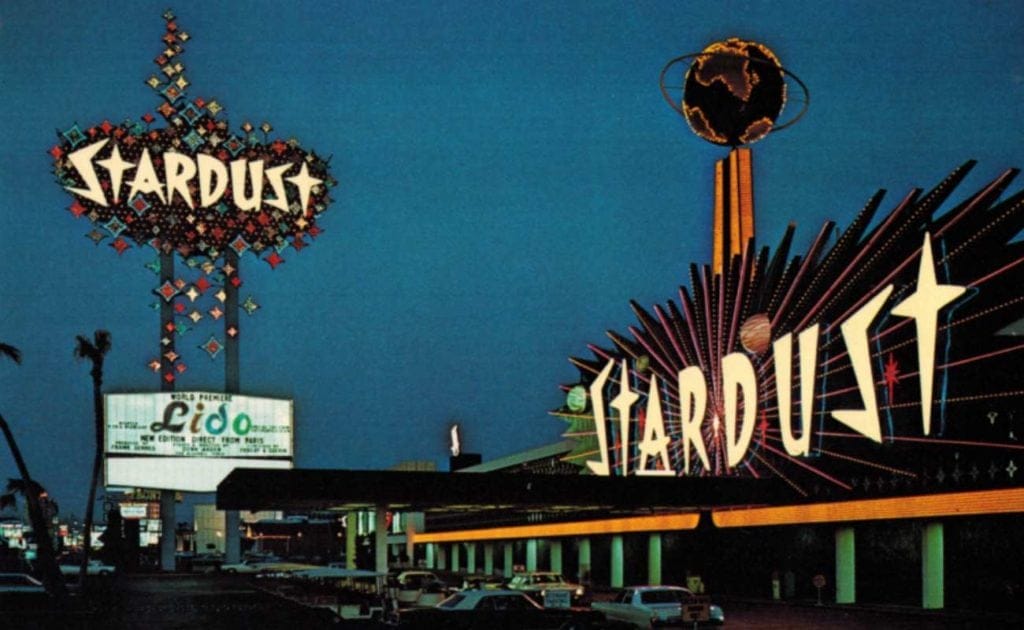 photograph of Stardust Hotel in Las Vegas taken in the 1970s