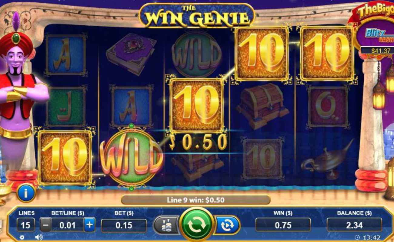 Play Online Slots – The Win Genie Online Slot Review