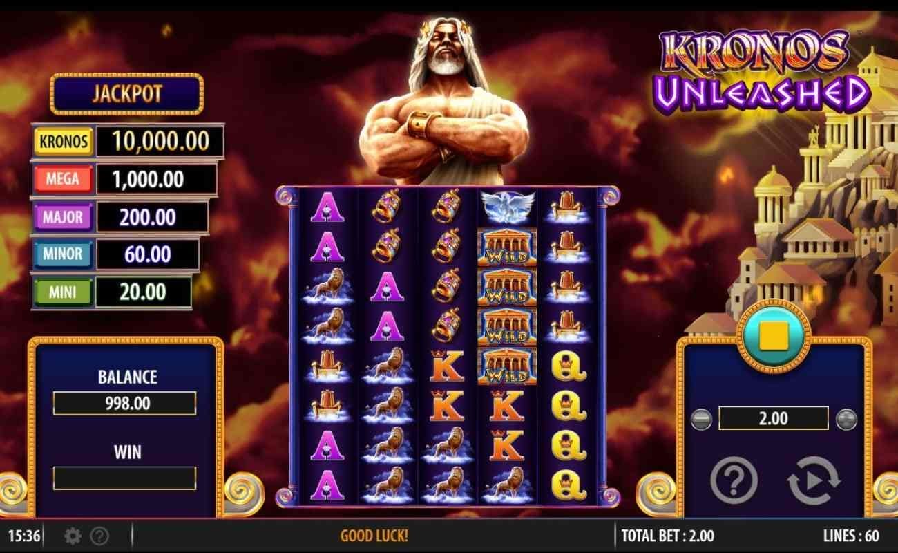 Kronos Unleashed by SG Gaming online slot casino game