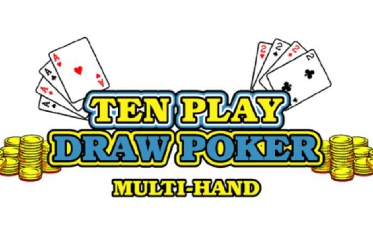 Ten Play Draw Poker online casino game