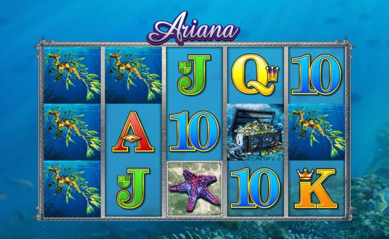 Ariana by Microgaming online slot casino game