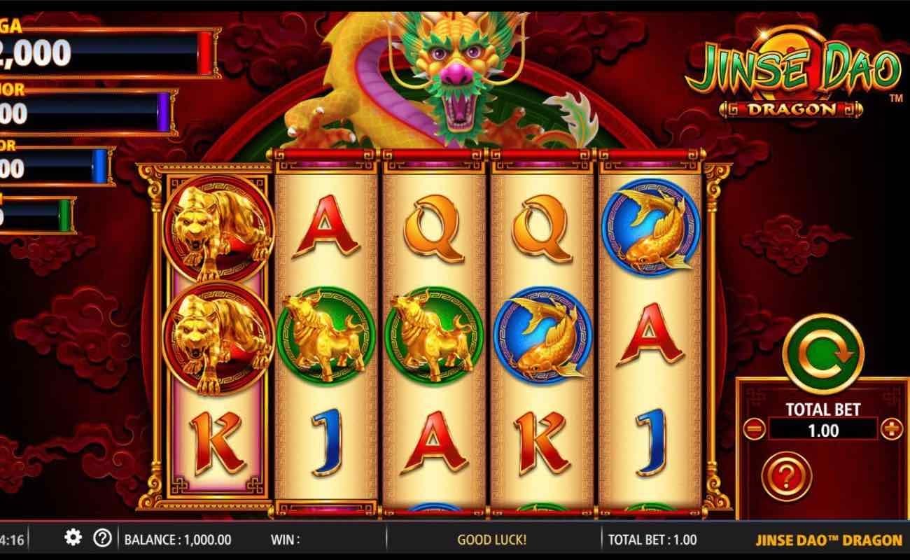 Jinse Dao Dragon by NYX online slot casino game