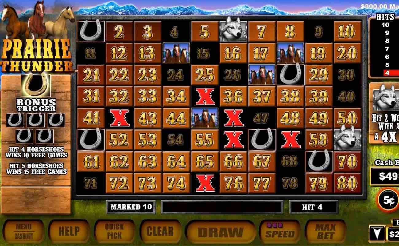 Prairie Thunder by Aristocrat online slot casino game