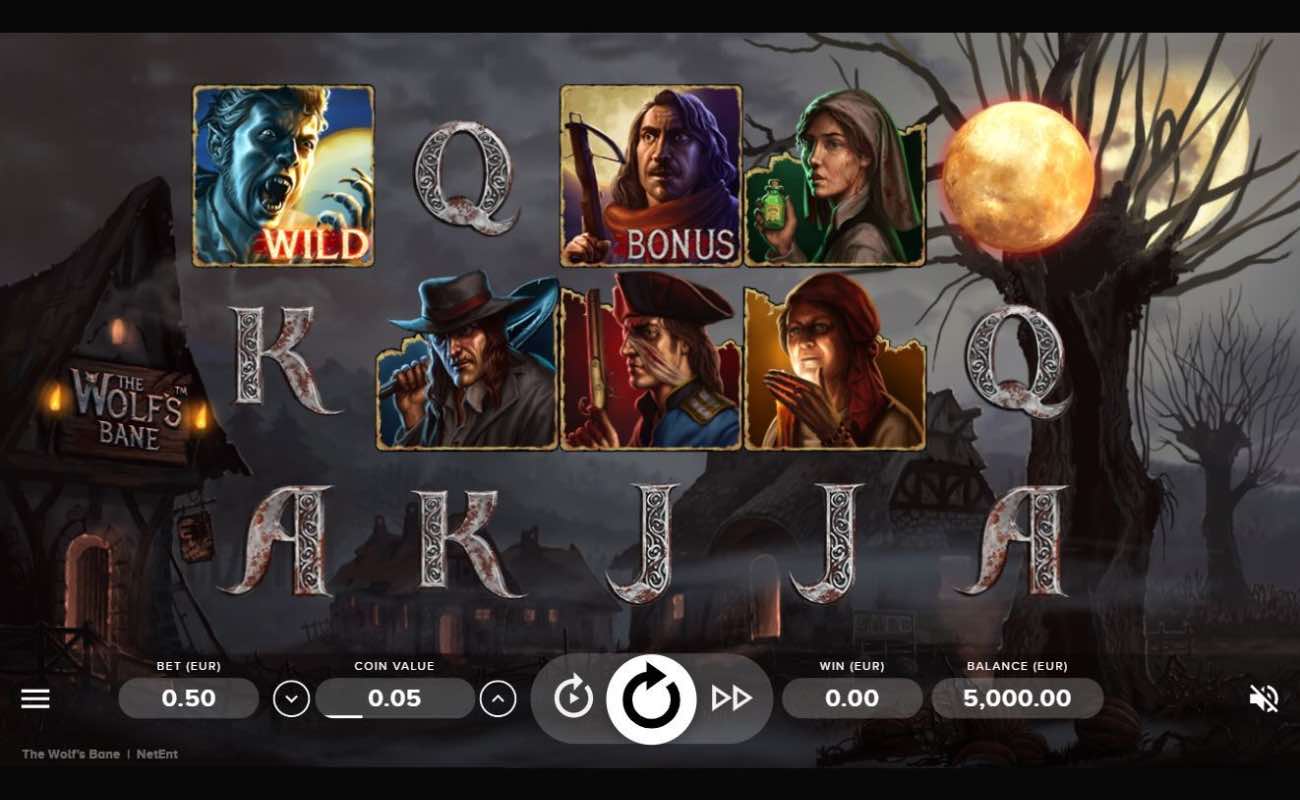 Wolf’s Bane online slot casino game by NetEnt