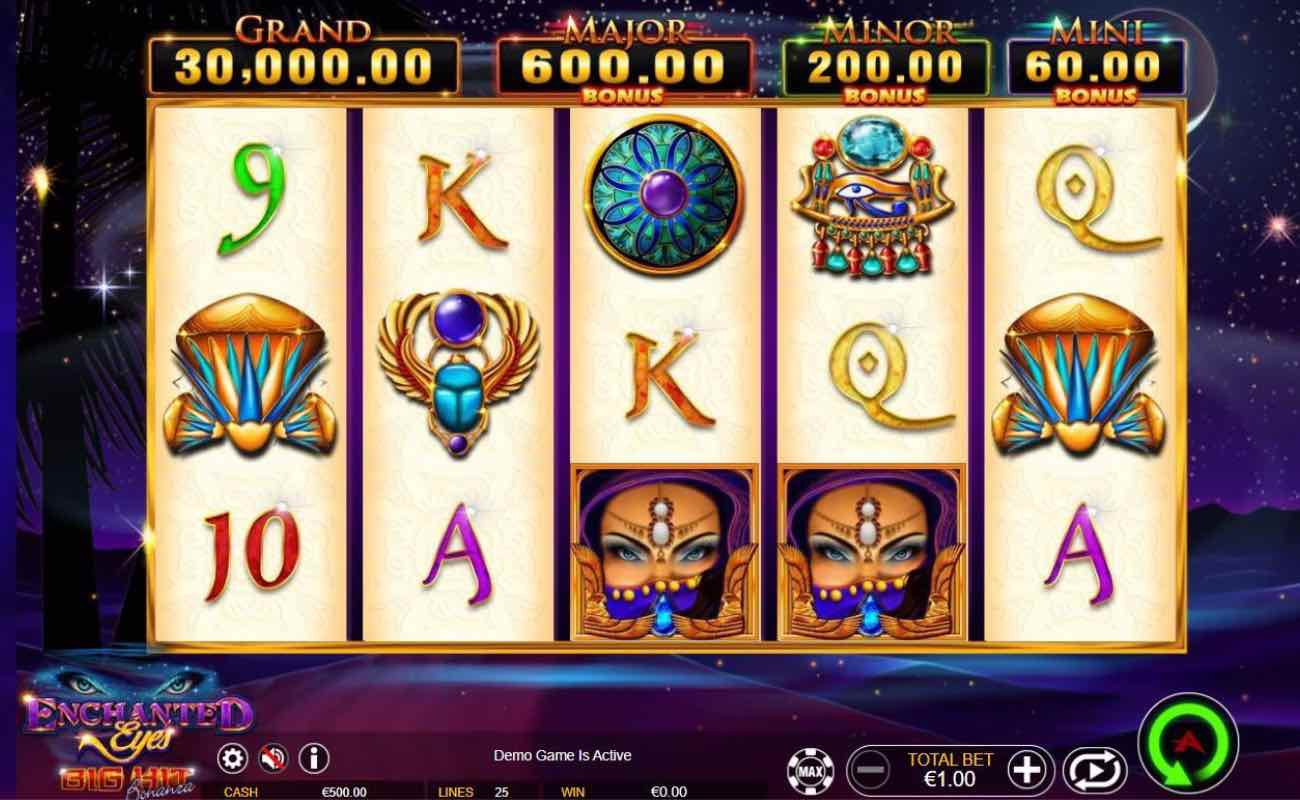 Enchanted Eyes online slots game by Ainsworth