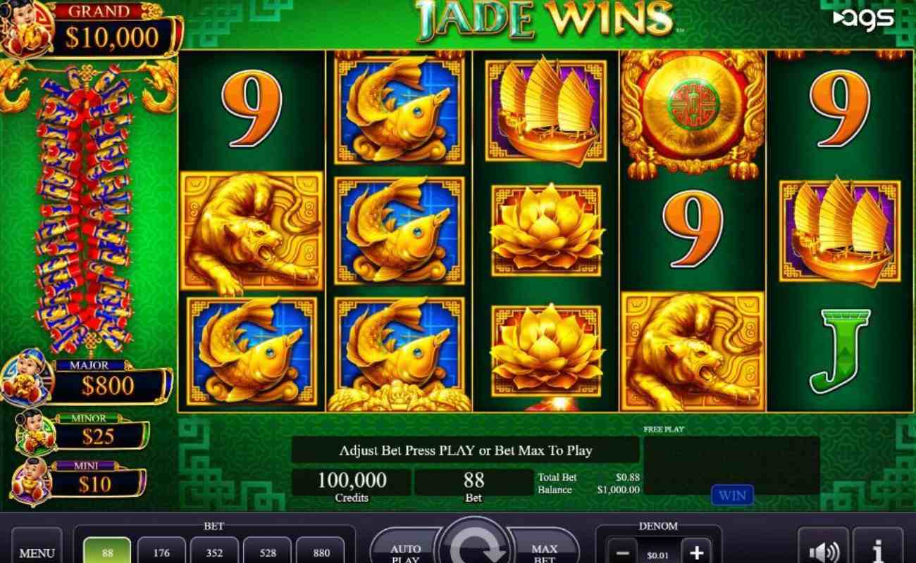 Jade Wins online slot by AGS.