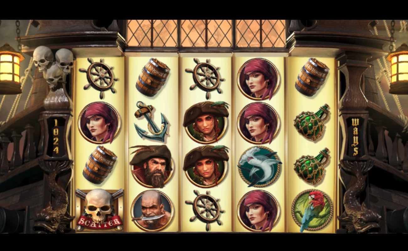 Rage of the Seas online slot game by NetEnt.