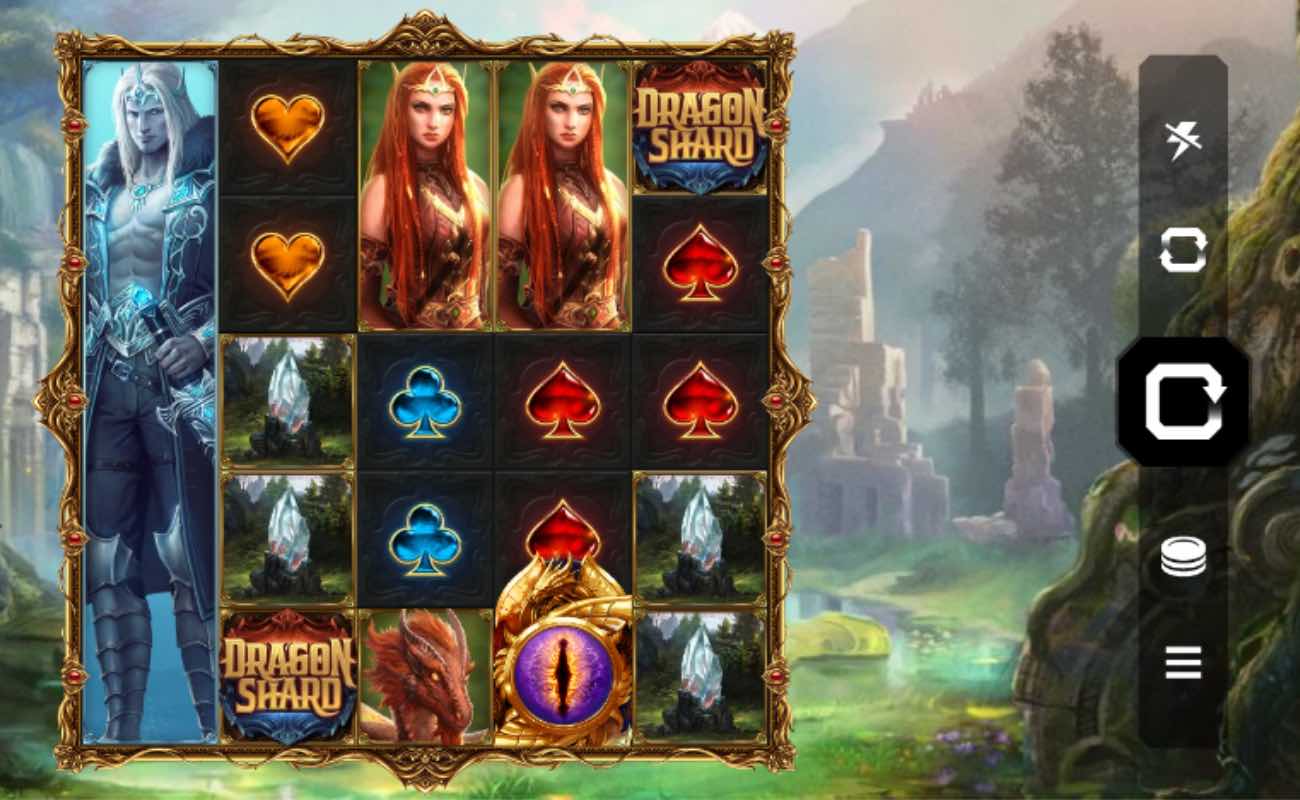 Dragon Shard online slot game.