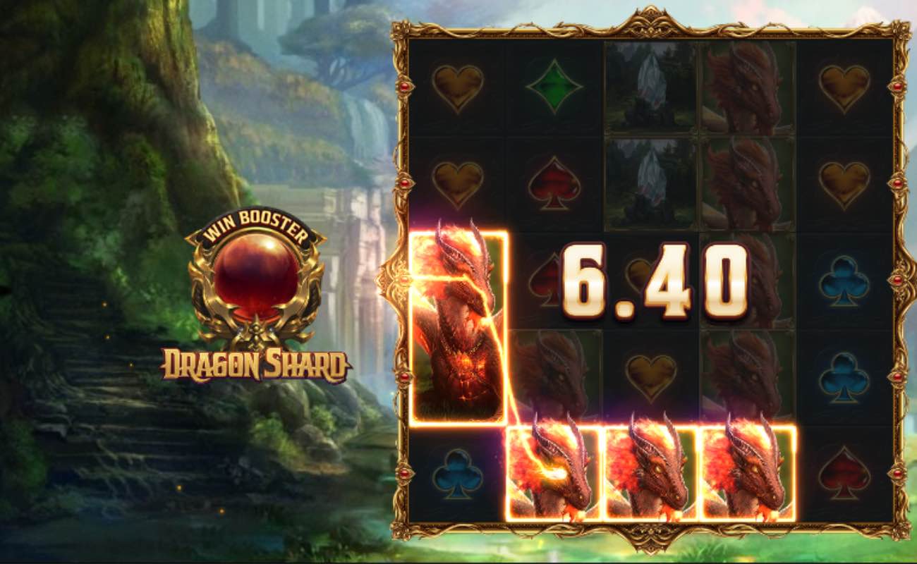 Dragon Shard online slot game.