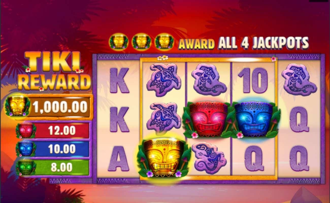 Tiki Reward online slot by Microgaming