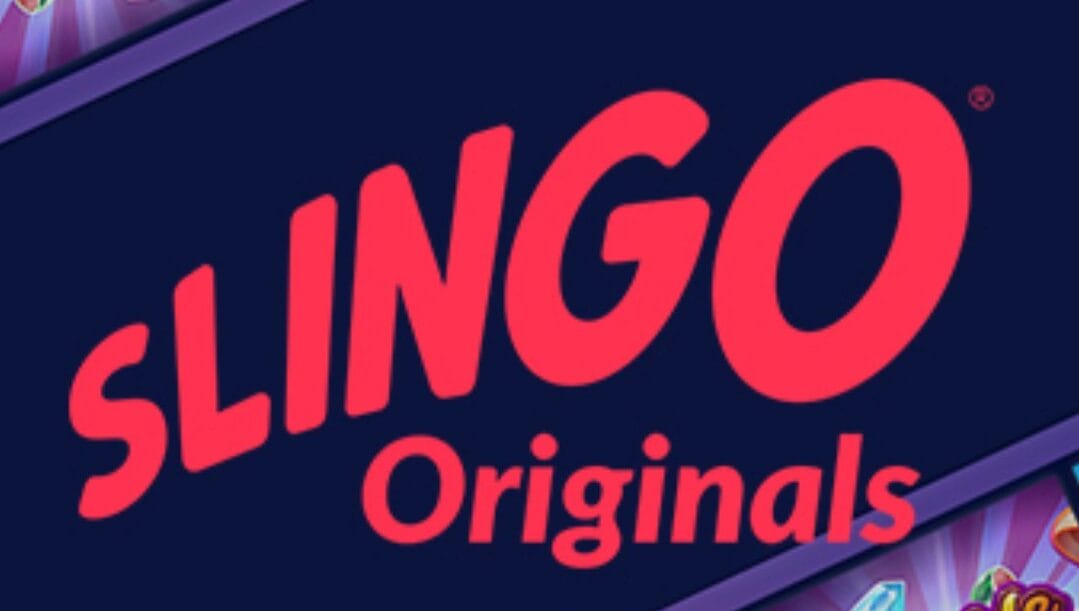 Slingo Originals logo and game titles.