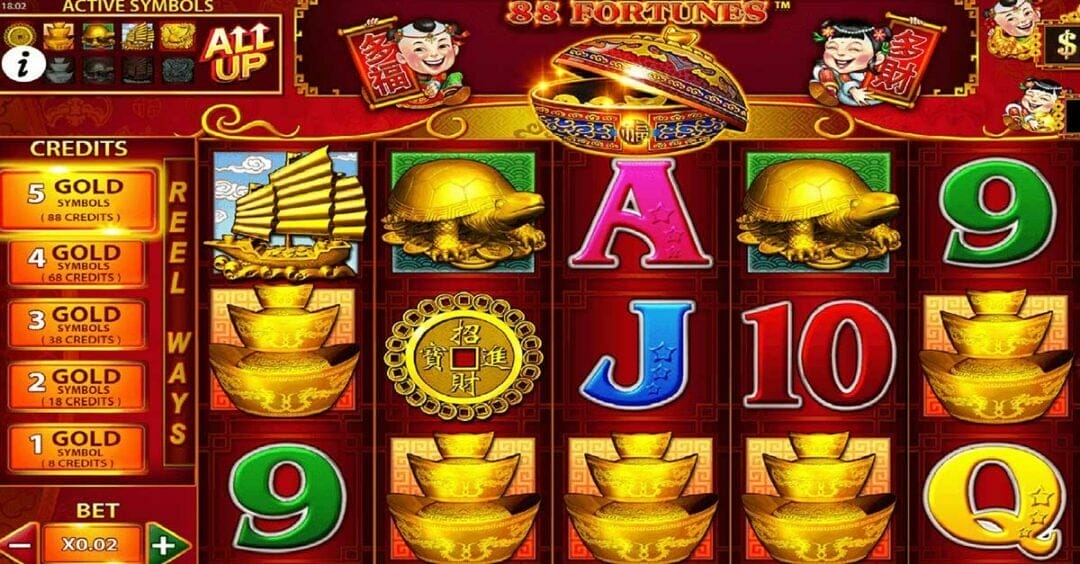 Play 88 Fortunes Online Slot