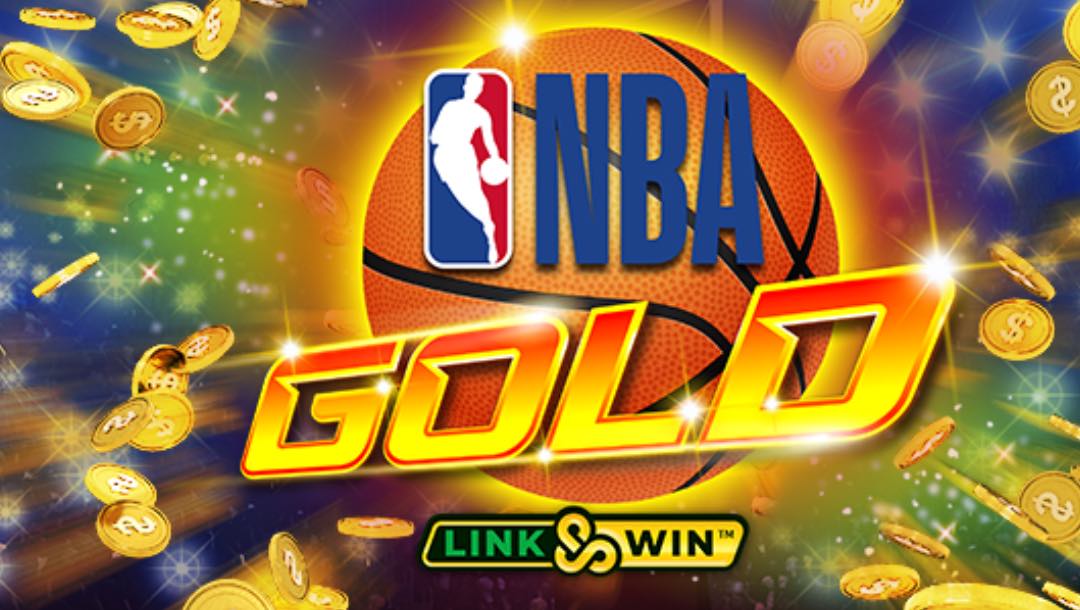 Title screen for NBA Gold.