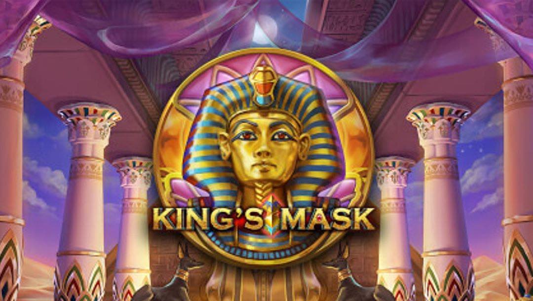 Kings Mask online slot loading screen.