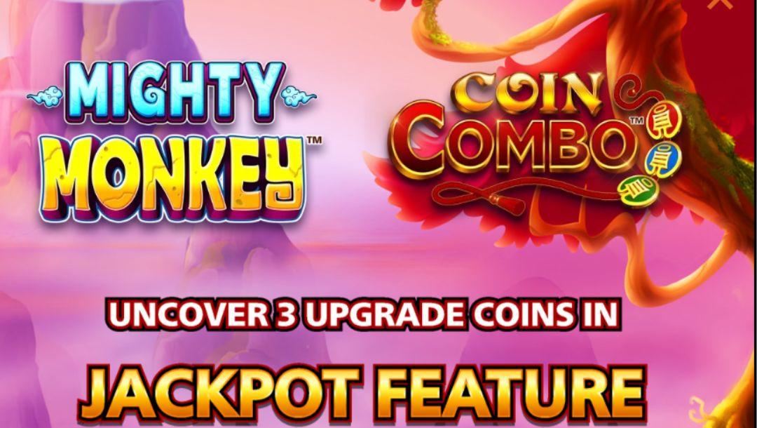 homepage of the Mighty Monkey Coin Combo online slot game by SGDigital