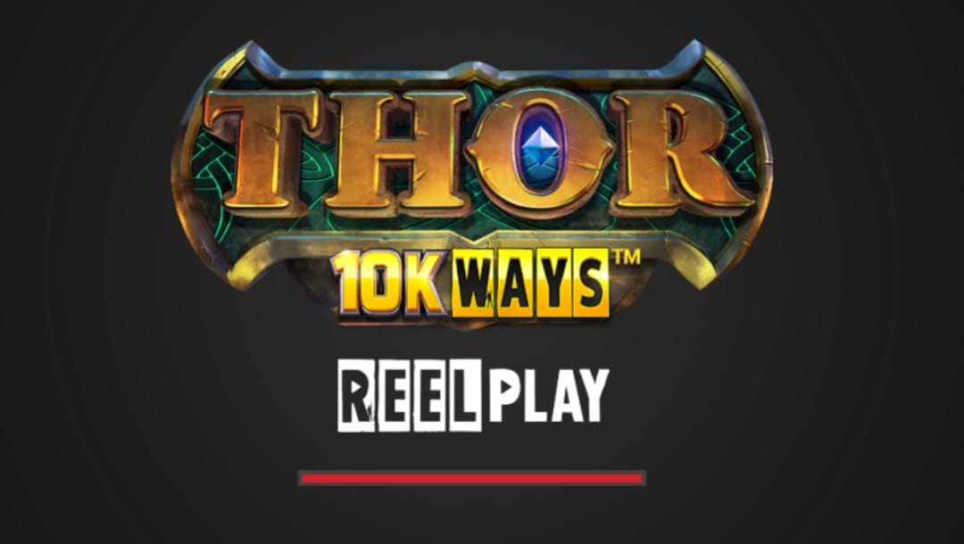 Thor 10k Ways Reelplay casino game screenshot.