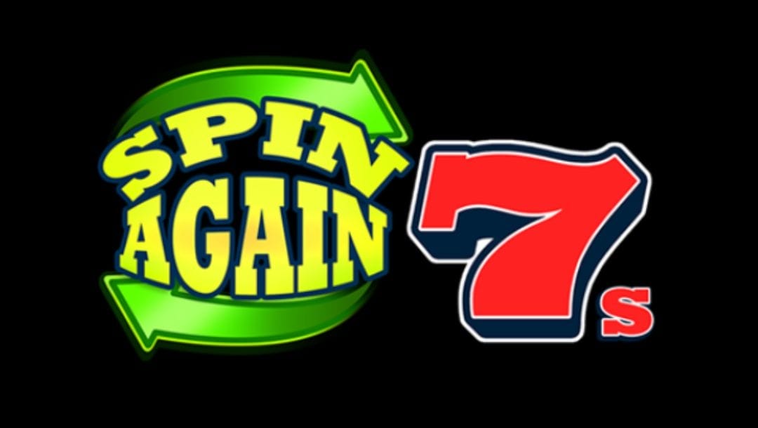 title page of the Spin Again 7s online slot game by High5 Games