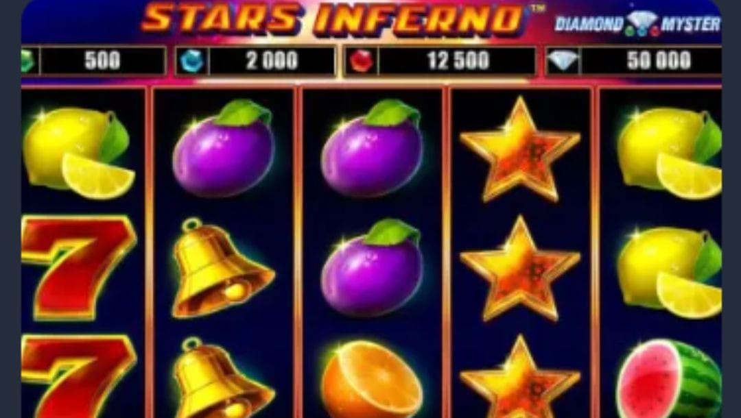 the Stars Inferno online slot game by Novomatic