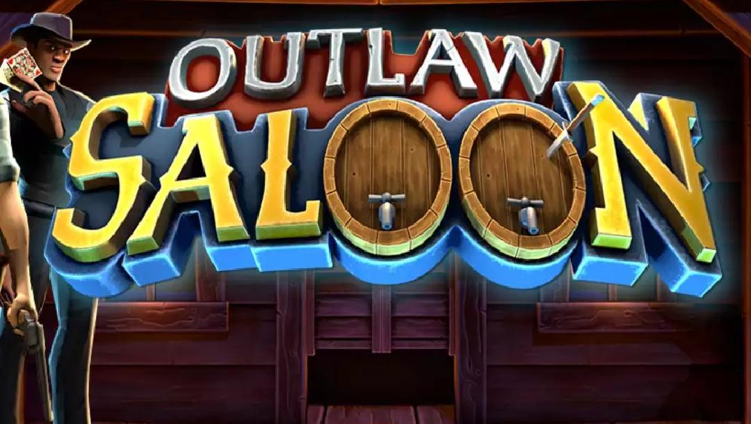 The title screen for Outlaw Saloon.