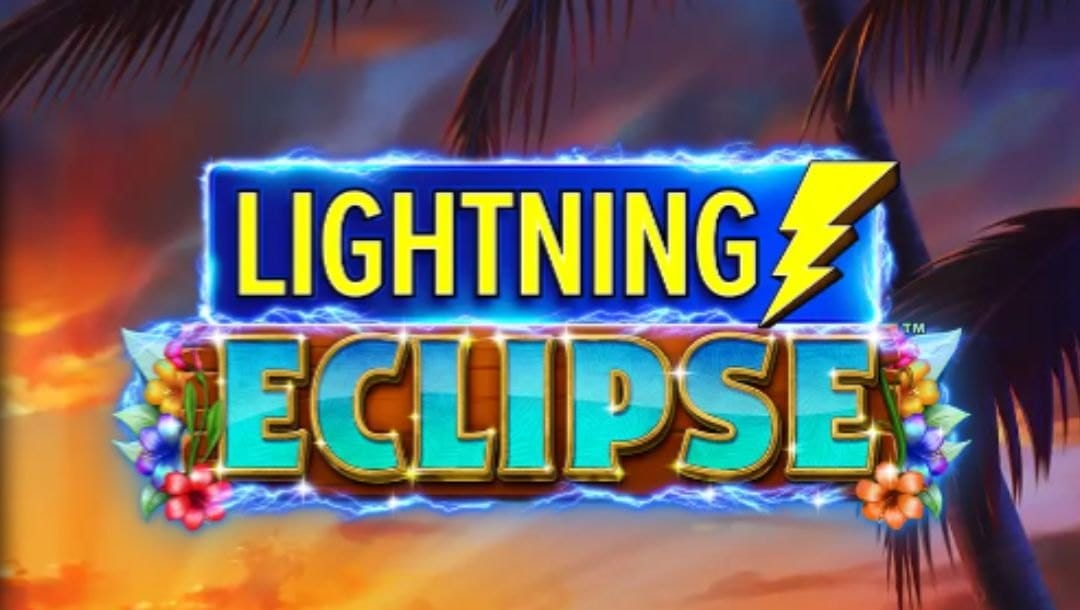 title page of the Lightning Eclipse online slot game by Lightning Box