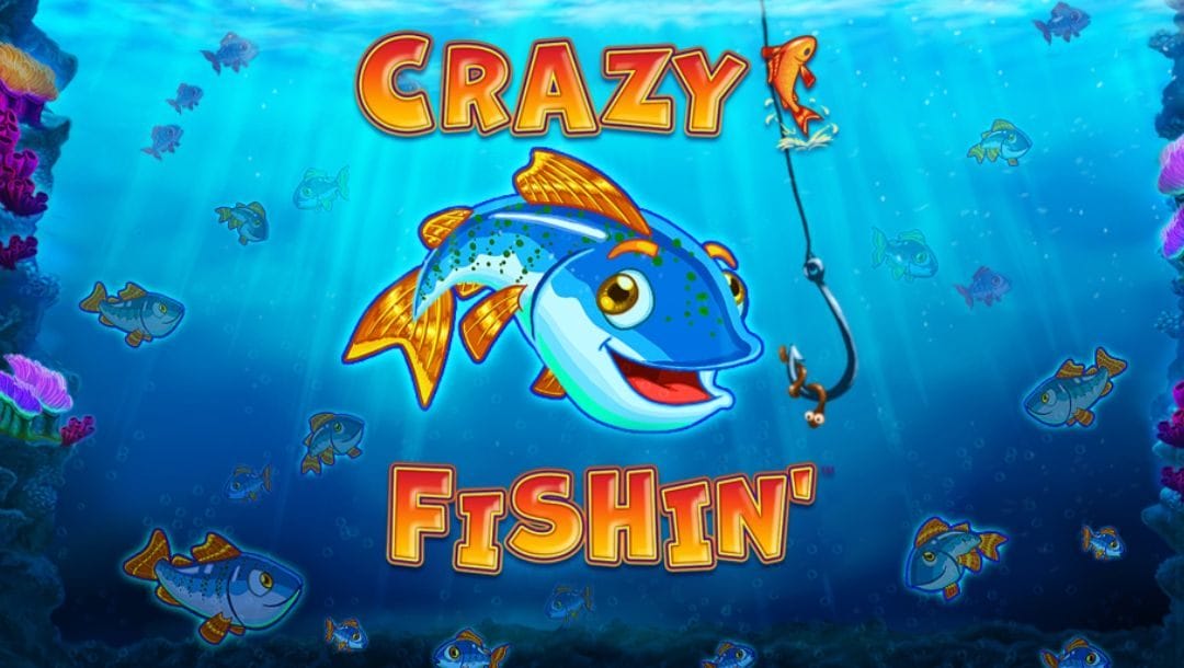 The title screen for Crazy Fishin’ by White Hat.