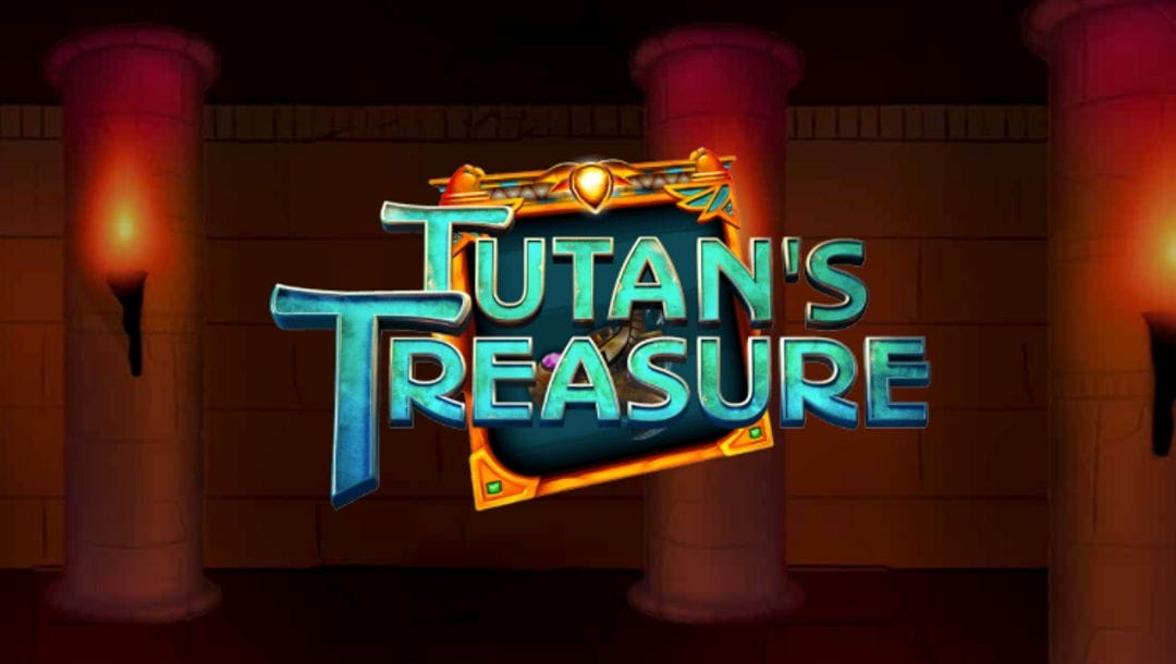 Tutan’s Treasure online slot loading screen.