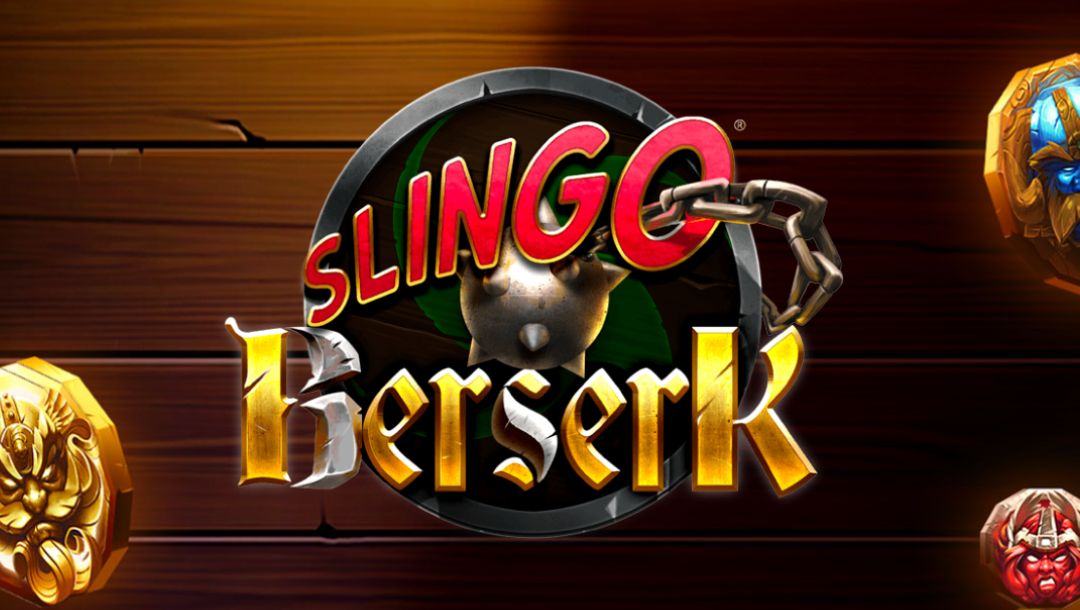 title of the Slingo Berserk online game by Slingo