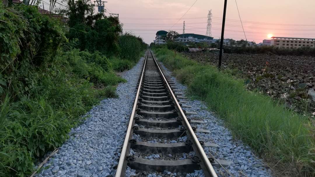 A railroad, or chemin de fer