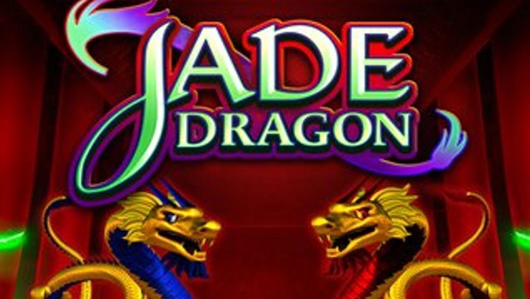Jade Dragon online slot loading screen.