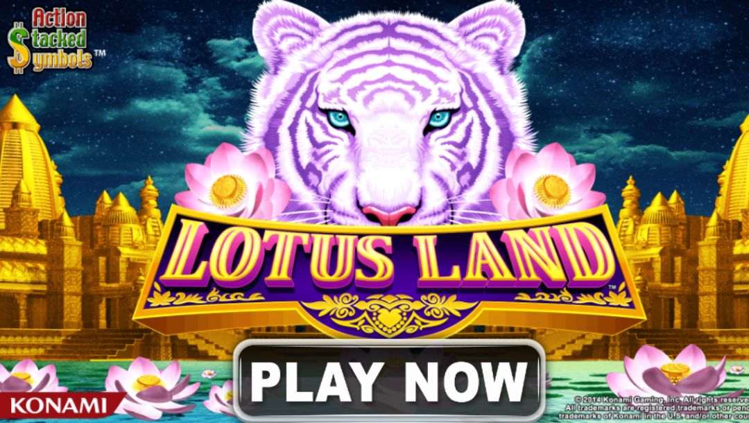Screenshot of Lotus Land with Quick Strike Online online slot game.