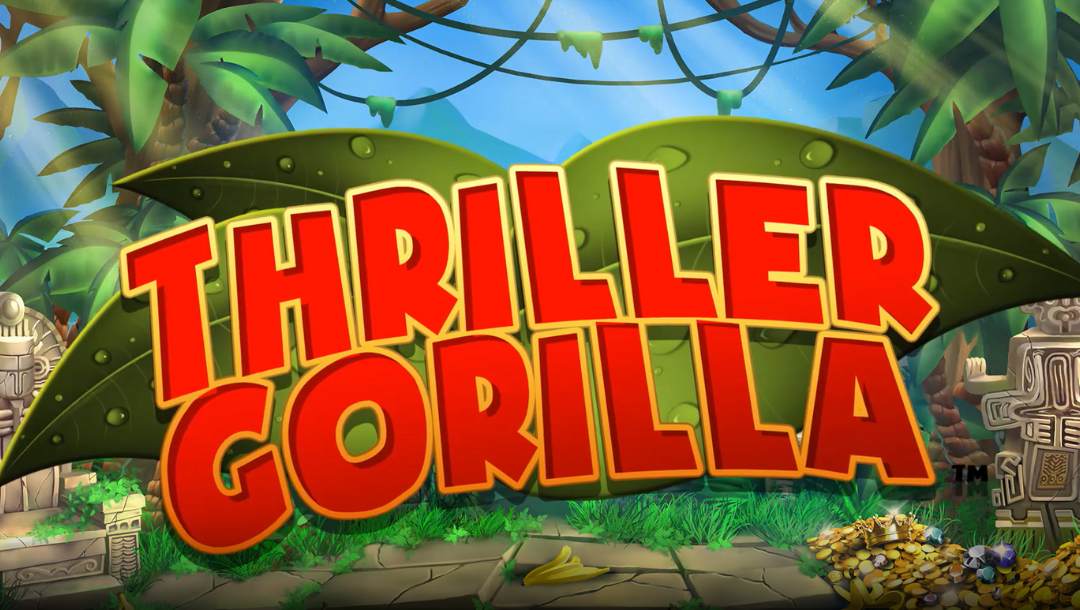 Loading screen to Thriller Gorilla Jackpot Royale by White Hat.
