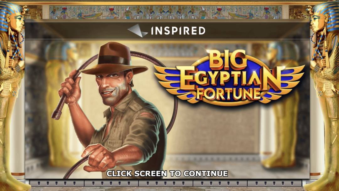 Gameplay in Big Egyptian Fortune by Inspired