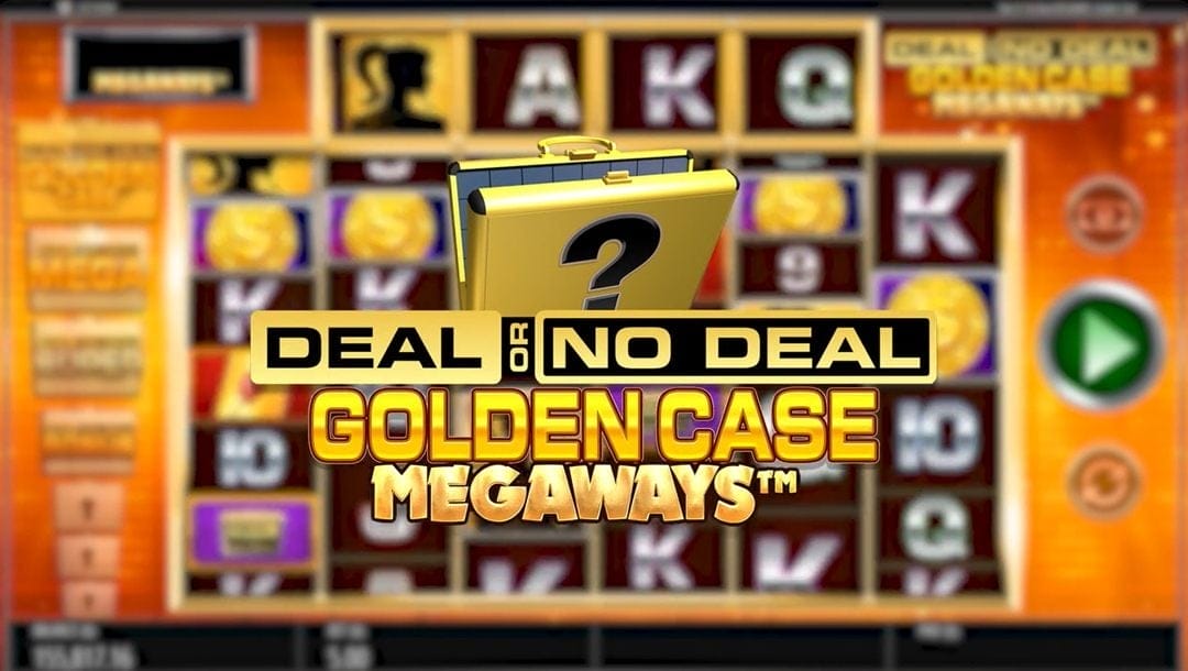 Gameplay in Deal or No Deal Megaways The Golden Case by White Hat