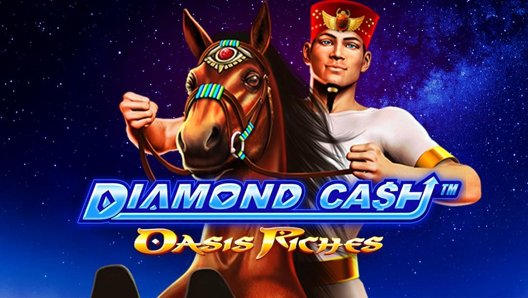 Diamond Cash: Oasis Riches online slot by Novomatic.