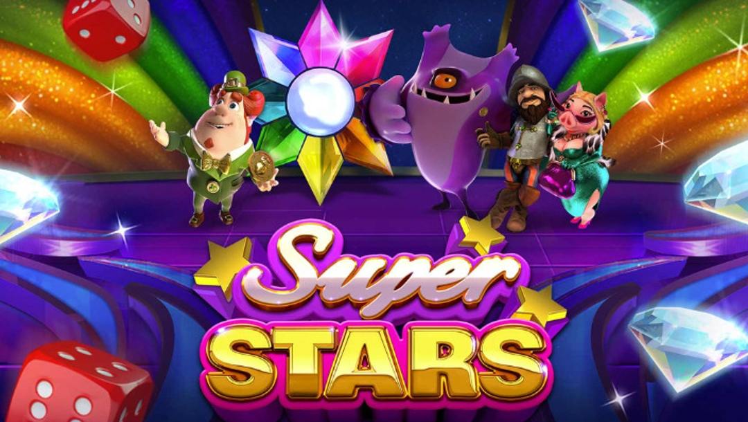 Gameplay in online slot Superstars by NetEnt