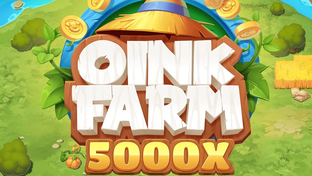Title screen in Oink Farm by Digital Gaming Corporation
