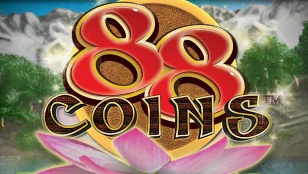 Title page for online slot 88 Coins by Games Studio