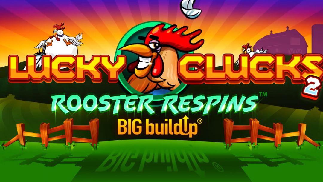 Screenshot of Lucky Clucks 2: Rooster Respins loading screen.