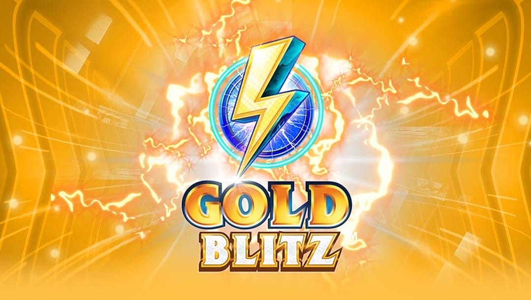 Title page in online slot Gold Blitz by Digital Gaming Corporation