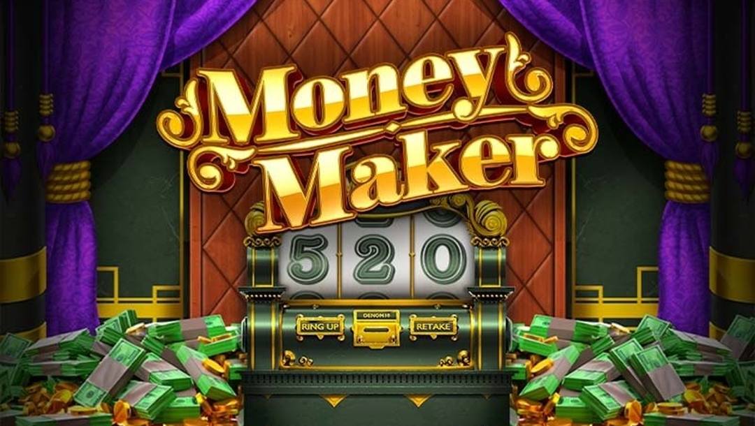 Title page in online slot Money Maker by Novomatic