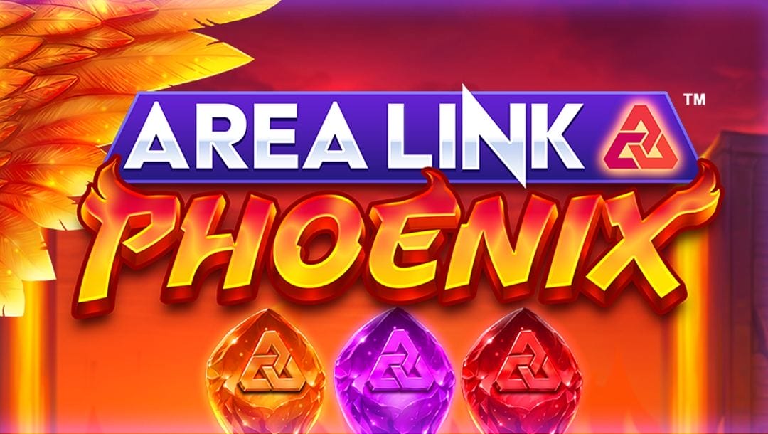 Title page for online slot Area Link Phoenix by Area Vegas