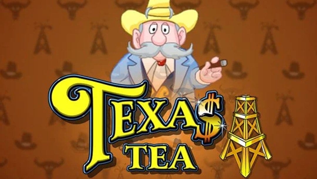 Title page in online slot Texas Tea by International Game Technology
