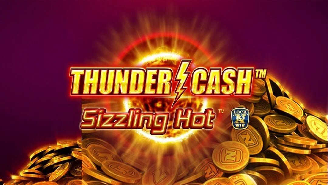 Title page in online slot Thunder Cash: Sizzling Hot by Novomatic
