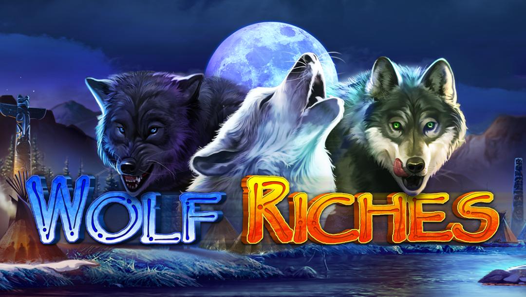 Wolf riches game poster