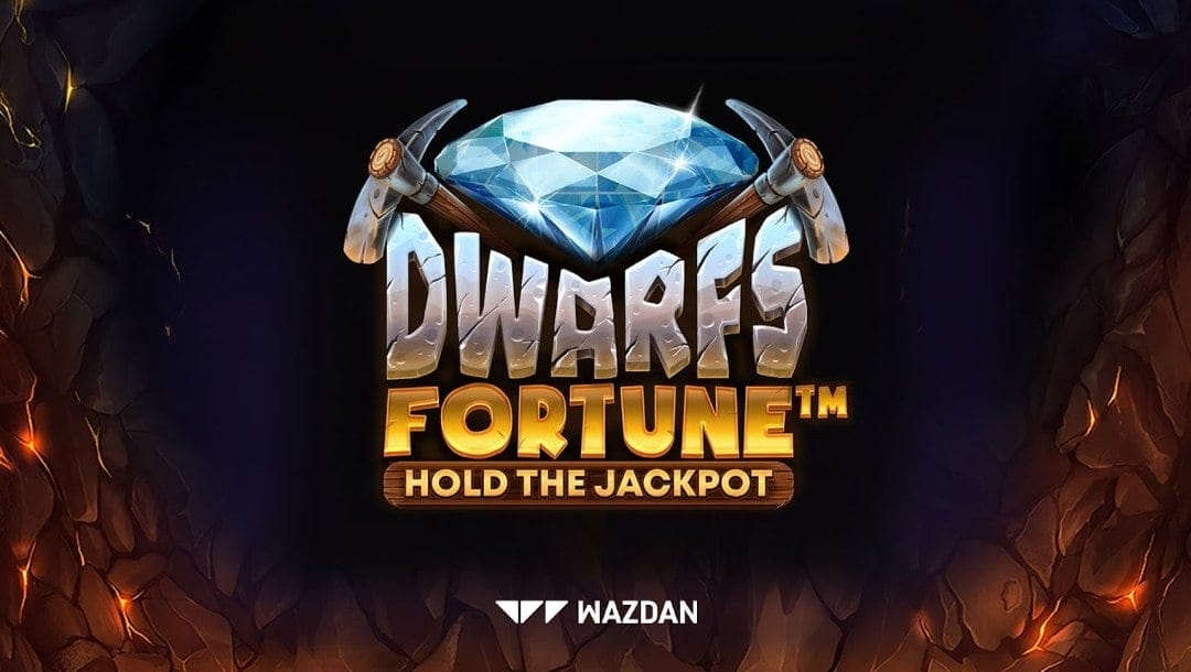 Title page for online slot Dwarfs Fortune by Wazden