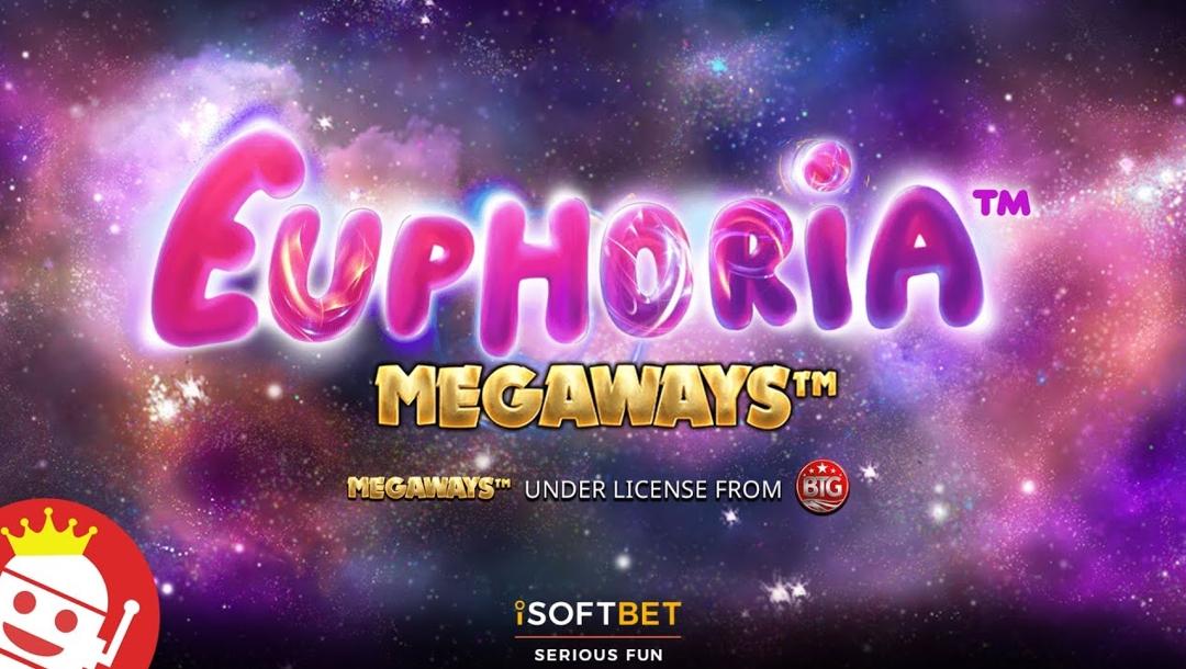 Title page for online slot Euphoria Megaways by iSoftBet