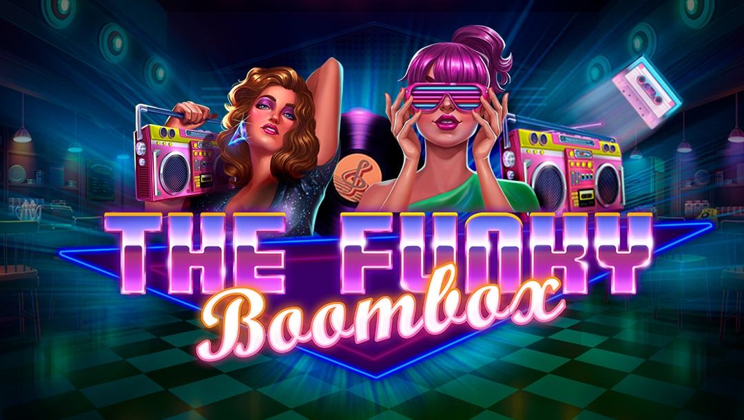 Title page in The Funky Boombox by Wizard Games