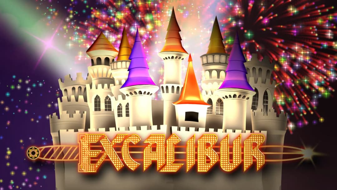 The Excalibur Slot Game header