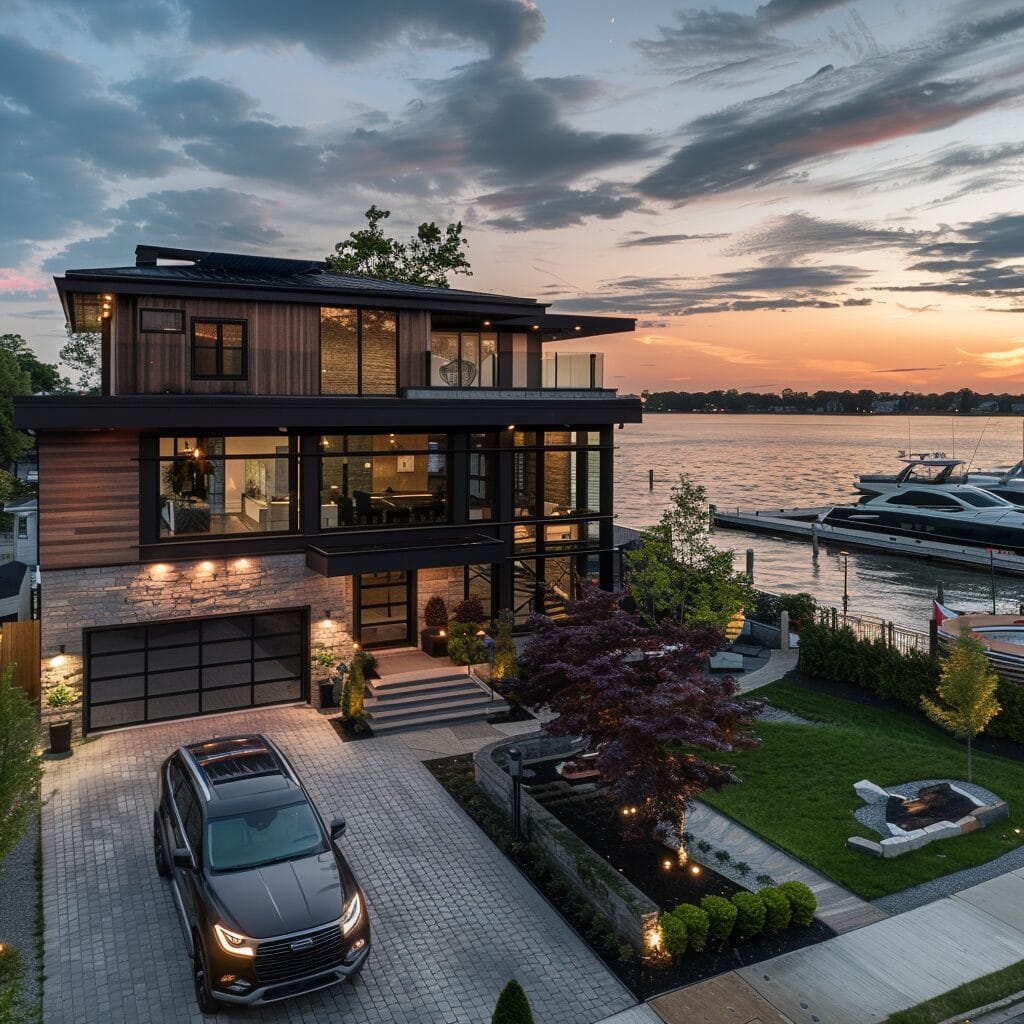 An AI developed image depicting what Maryland residents would spend their lottery winnings on