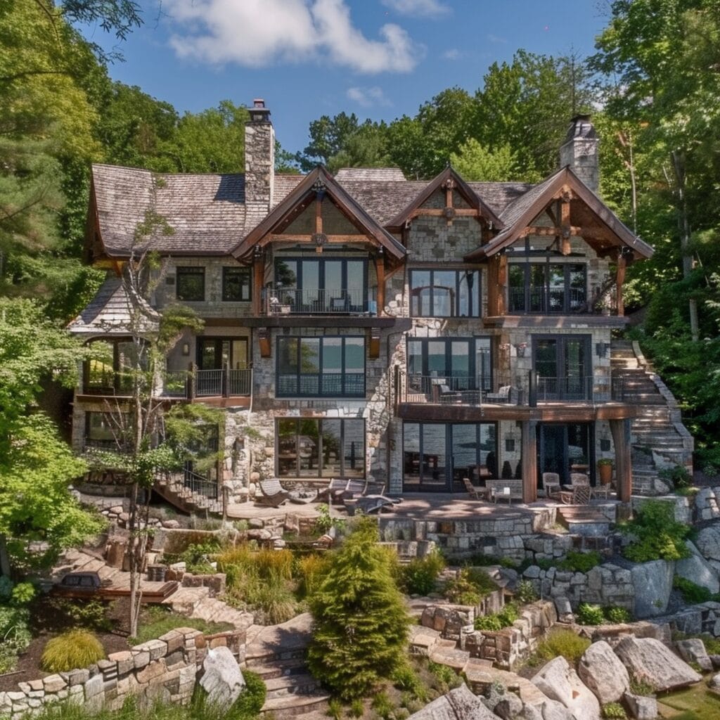 An AI developed image depicting what Michigan residents would spend their lottery winnings on